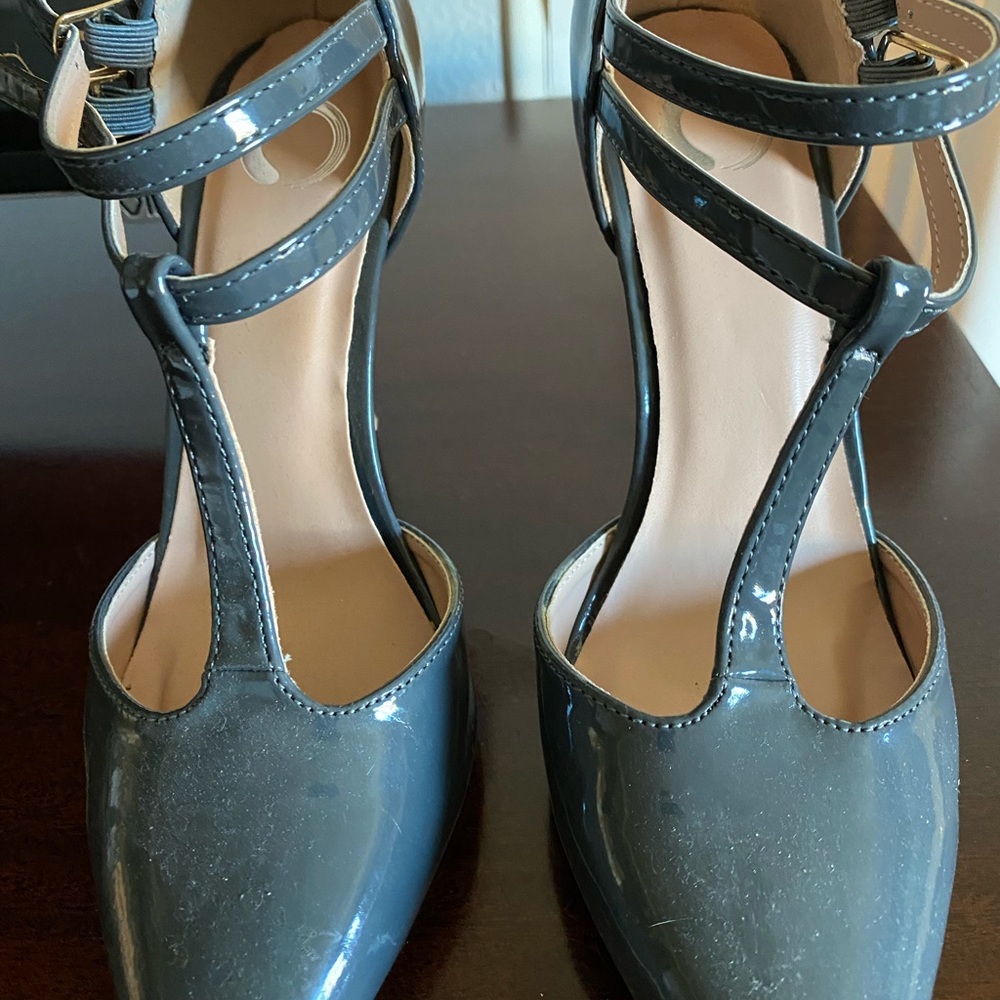 Grey heels